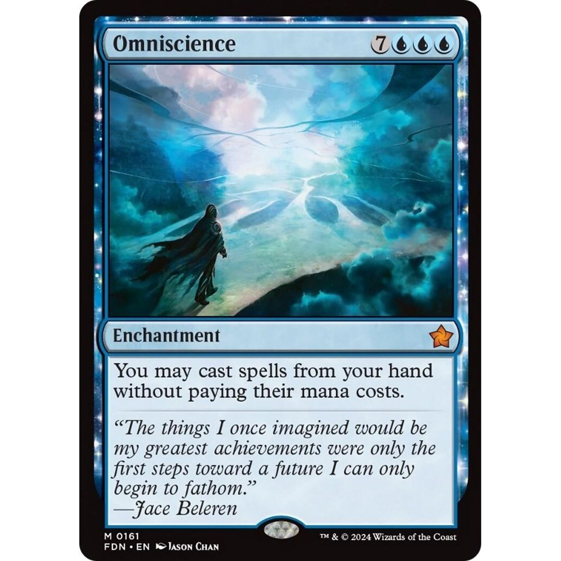 Image for Omniscience (161) (FDN) - Magic: The Gathering