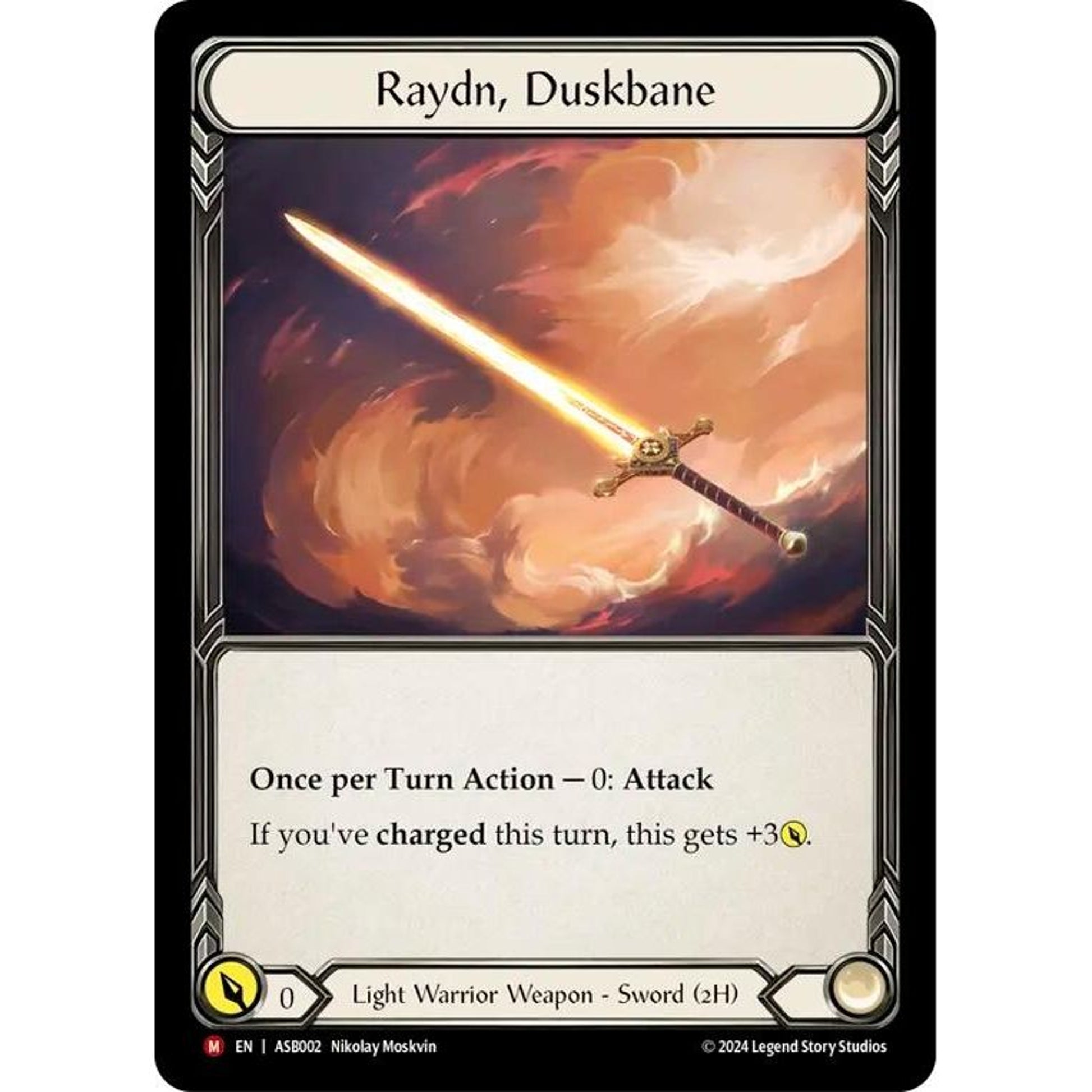 Image for Raydn, Duskbane (ASB002) - Flesh and Blood TCG