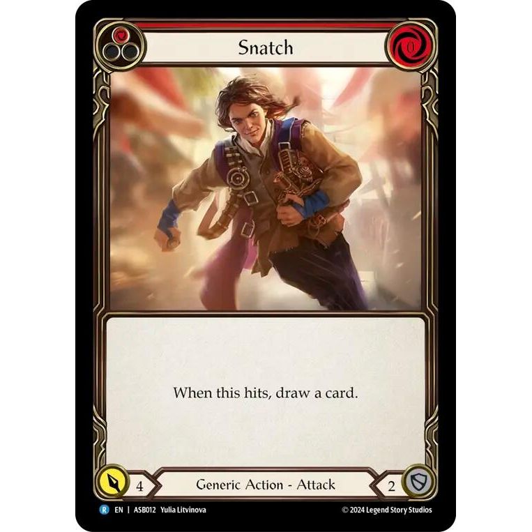 Image for Snatch (Red) (ASB012) - Flesh and Blood TCG