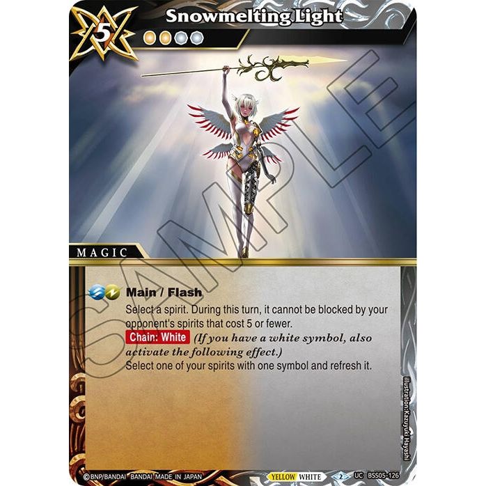 Image for Snowmelting Light (BSS05-126) (BSS05) - Battle Spirits Saga