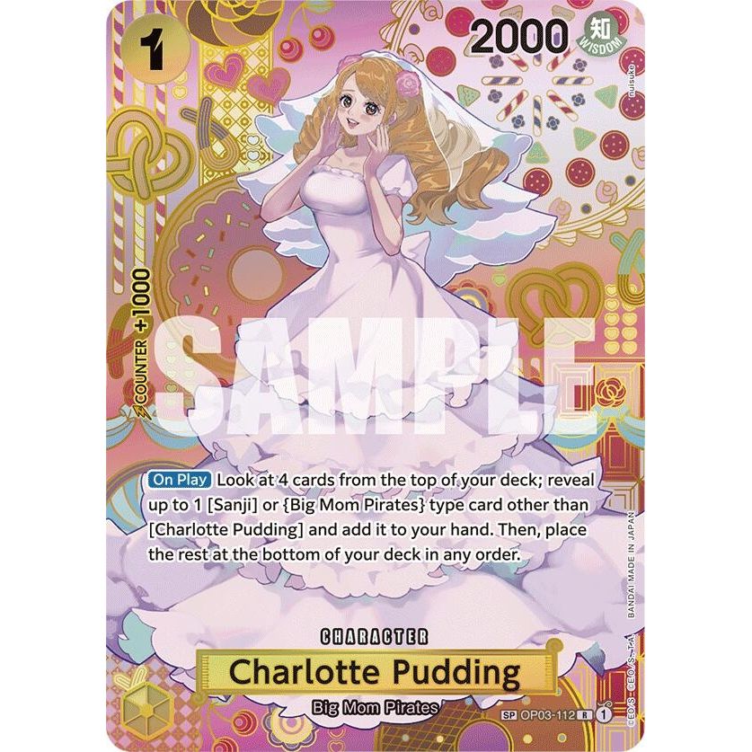 Image for Charlotte Pudding (SP) (OP03-112) (OP08) - One Piece Card Game