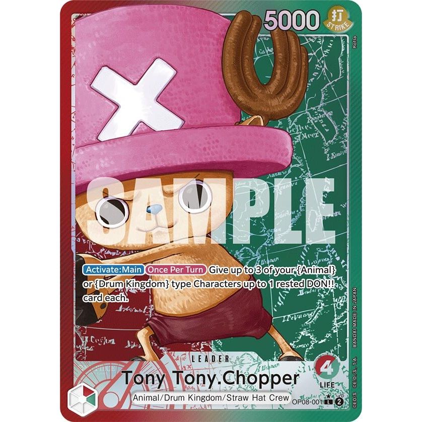 Image for Tony Tony.Chopper (001) (Parallel) (OP08-001) (OP08) - One Piece Card Game