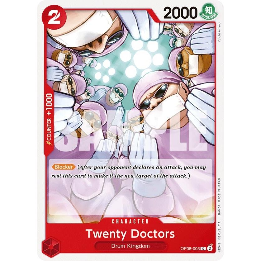 Image for Twenty Doctors (OP08-003) (OP08) - One Piece Card Game
