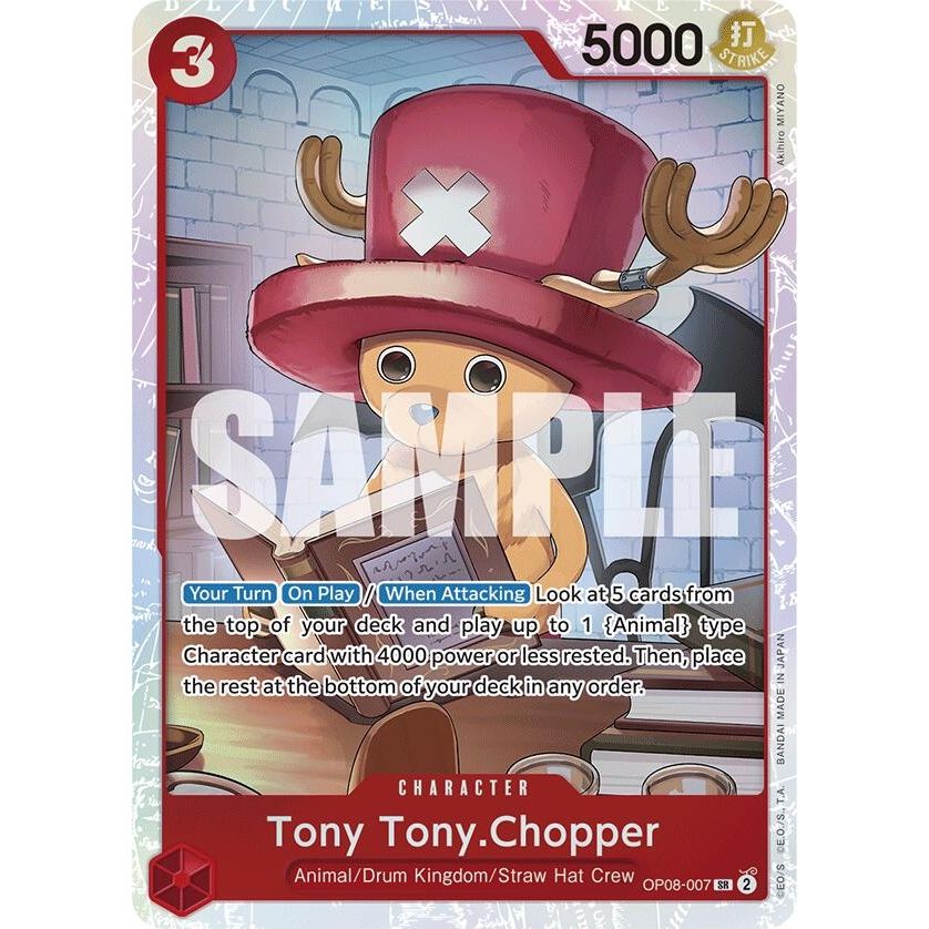 Image for Tony Tony.Chopper (007) (OP08-007) (OP08) - One Piece Card Game