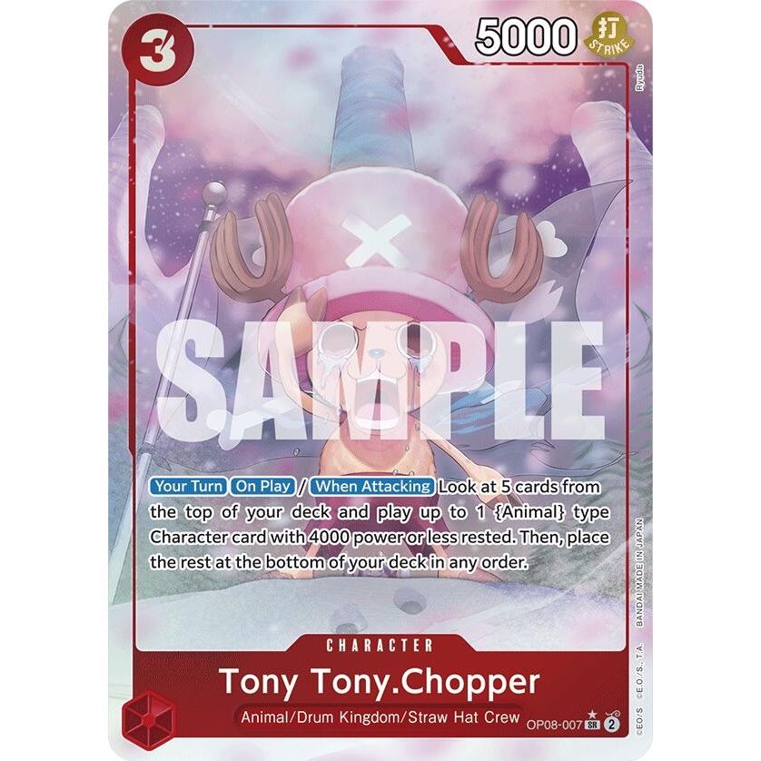 Image for Tony Tony.Chopper (0070) (Parallel) (OP08-007) (OP08) - One Piece Card Game