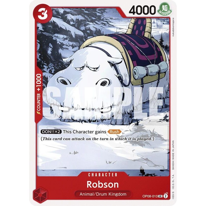 Image for Robson (OP08-013) (OP08) - One Piece Card Game