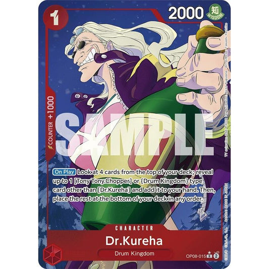 Image for Dr.Kureha (Parallel) (OP08-015) (OP08) - One Piece Card Game
