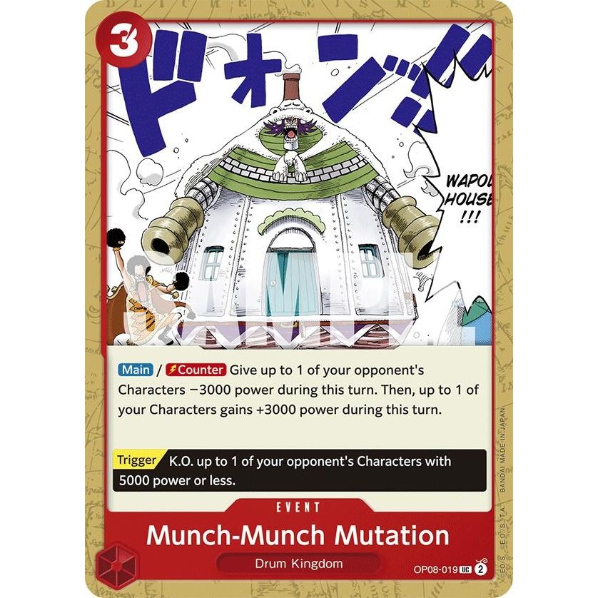 Image for Munch-Munch Mutation (OP08-019) (OP08) - One Piece Card Game