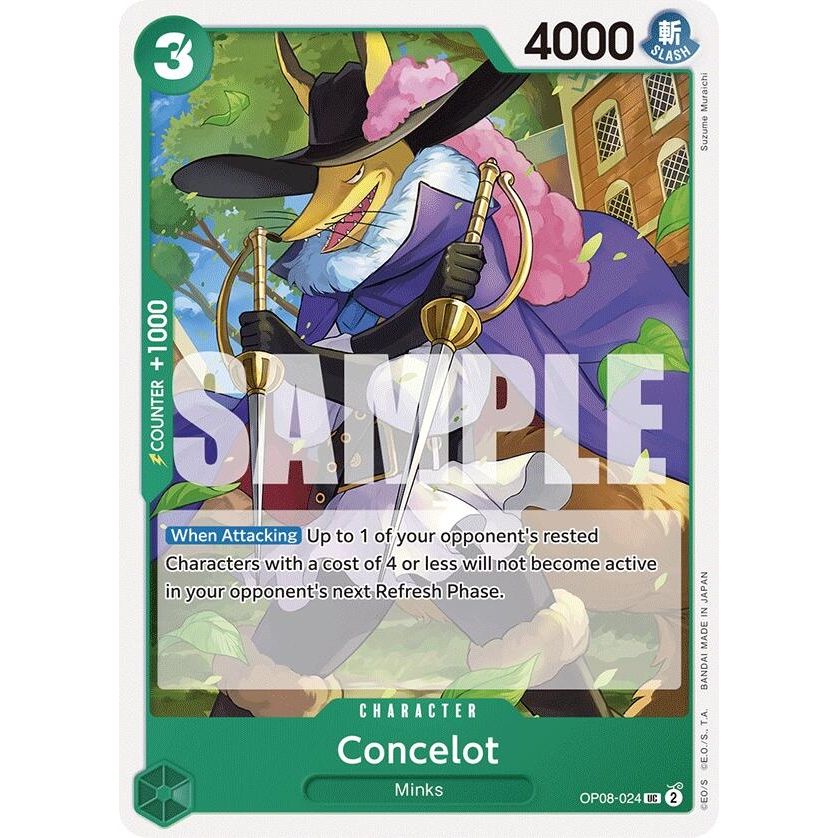 Image for Concelot (OP08-024) (OP08) - One Piece Card Game