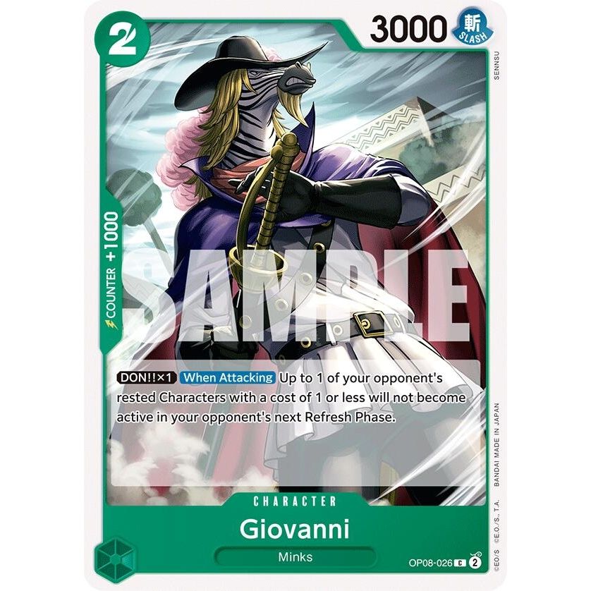Image for Giovanni (OP08-026) (OP08) - One Piece Card Game