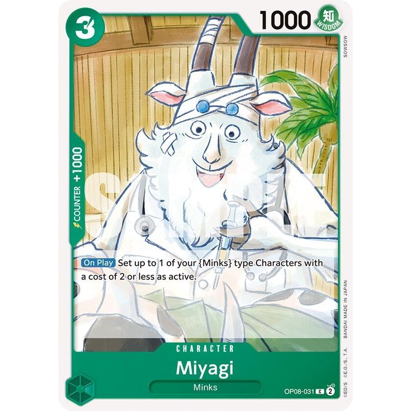 Image for Miyagi (OP08-031) (OP08) - One Piece Card Game