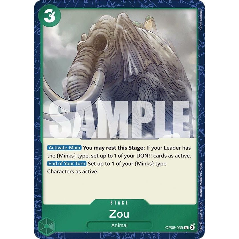 Image for Zou (OP08-039) (OP08) - One Piece Card Game