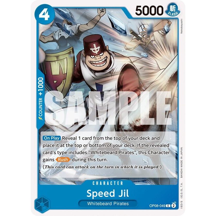 Image for Speed Jil (OP08-049) (OP08) - One Piece Card Game