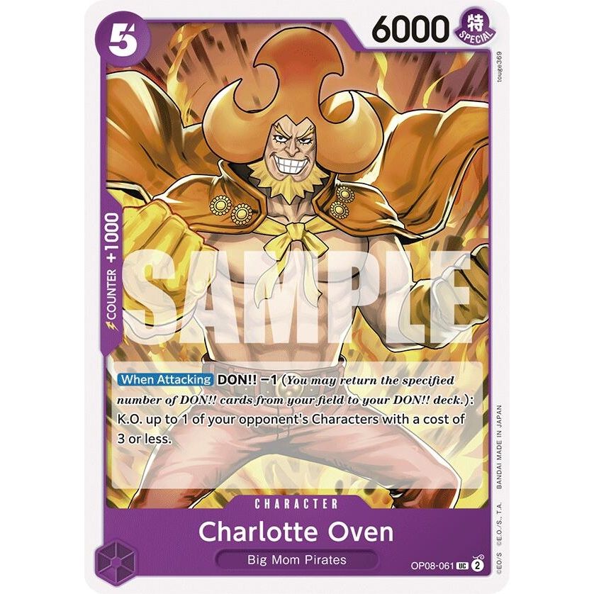 Image for Charlotte Oven (OP08-061) (OP08) - One Piece Card Game