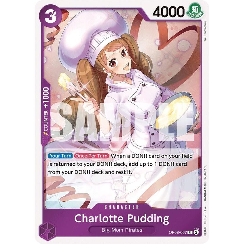 Image for Charlotte Pudding (067) (OP08-067) (OP08) - One Piece Card Game