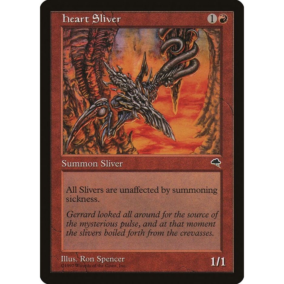 Image for Heart Sliver (182) (TMP) - Magic: The Gathering