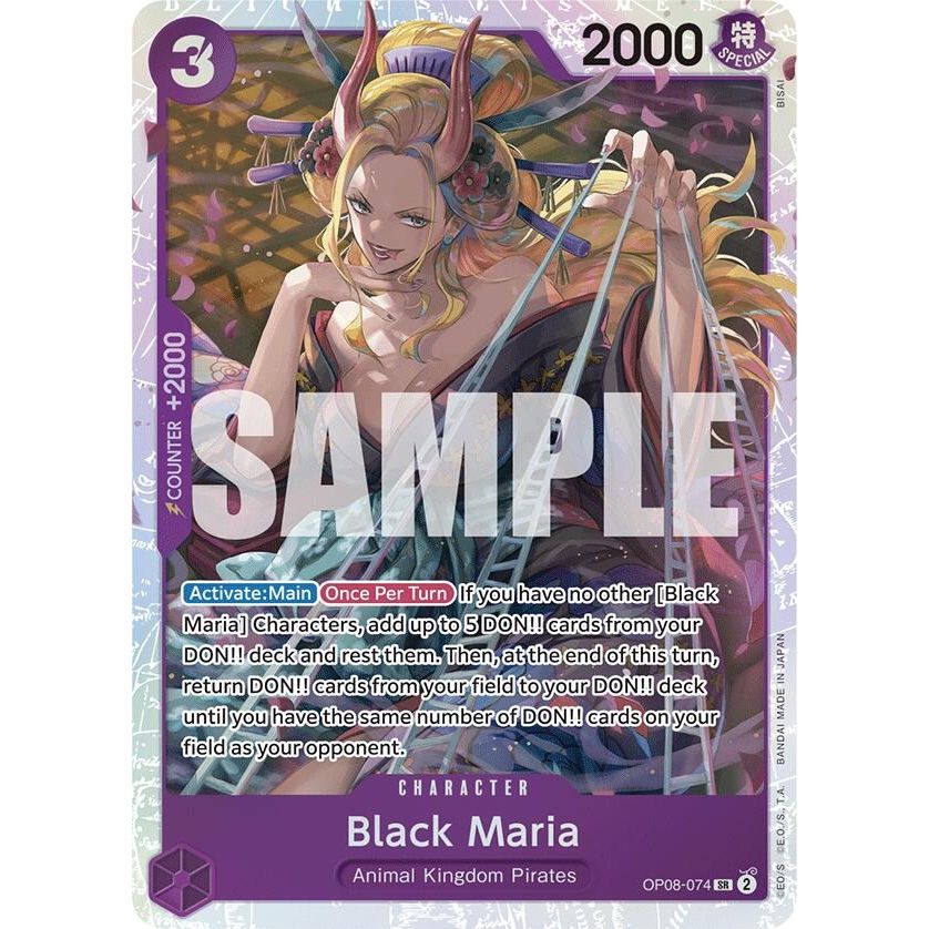 Image for Black Maria (OP08-074) (OP08) - One Piece Card Game
