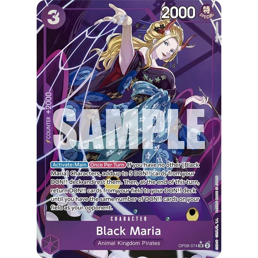 Image for Black Maria (Parallel) (OP08-074) (OP08) - One Piece Card Game