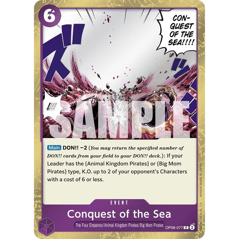 Image for Conquest of the Sea (OP08-077) (OP08) - One Piece Card Game