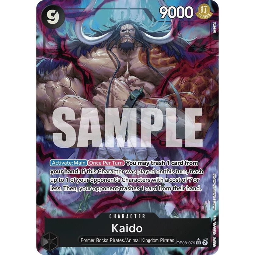 Image for Kaido (Parallel) (OP08-079) (OP08) - One Piece Card Game