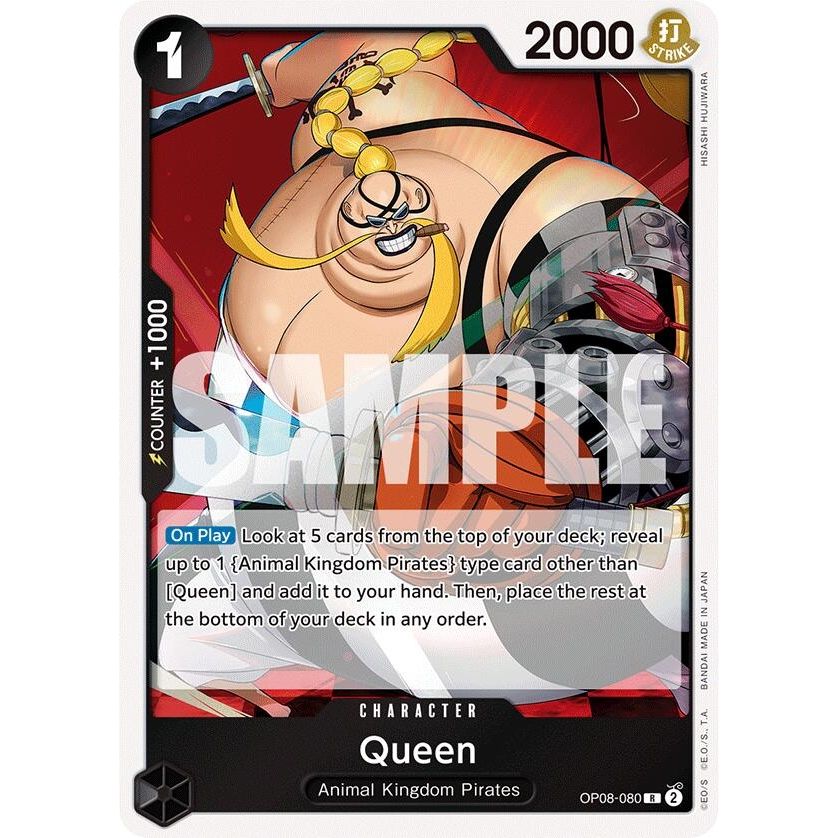 Image for Queen (OP08-080) (OP08) - One Piece Card Game