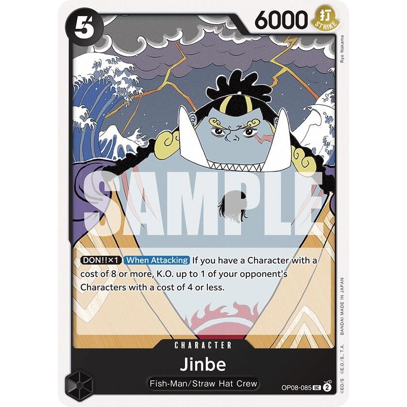Image for Jinbe (OP08-085) (OP08) - One Piece Card Game