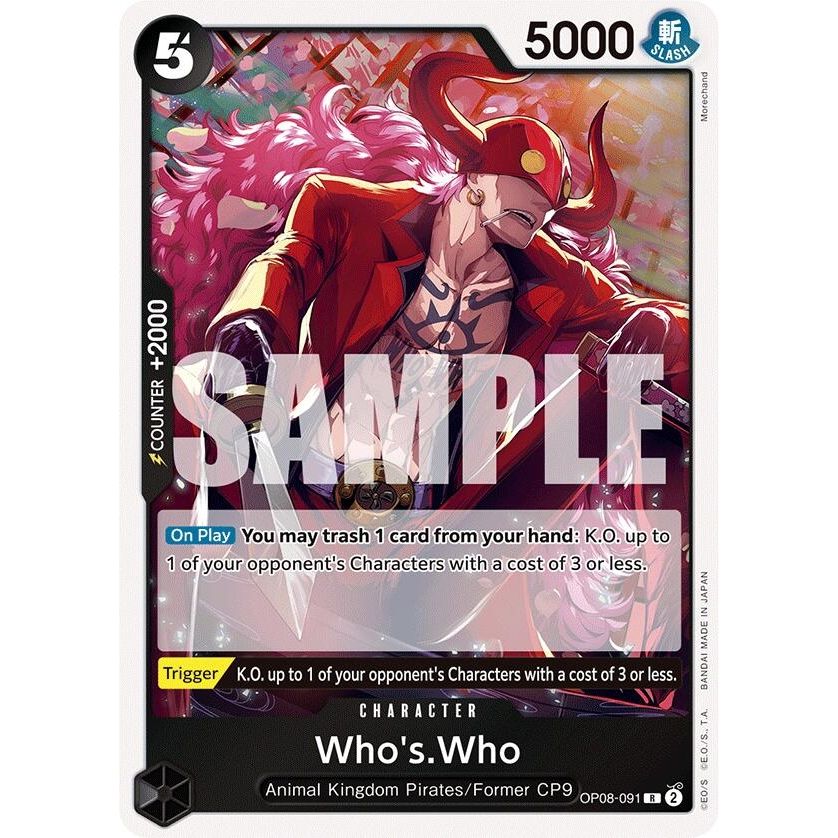 Image for Who's.Who (OP08-091) (OP08) - One Piece Card Game