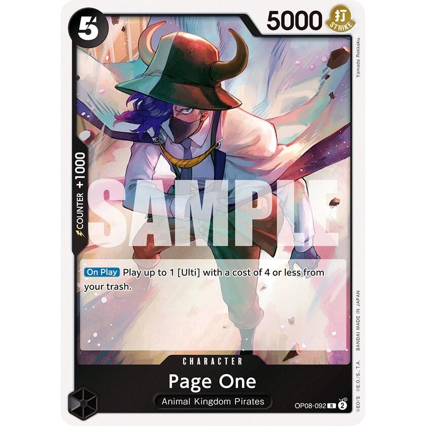 Image for Page One (OP08-092) (OP08) - One Piece Card Game
