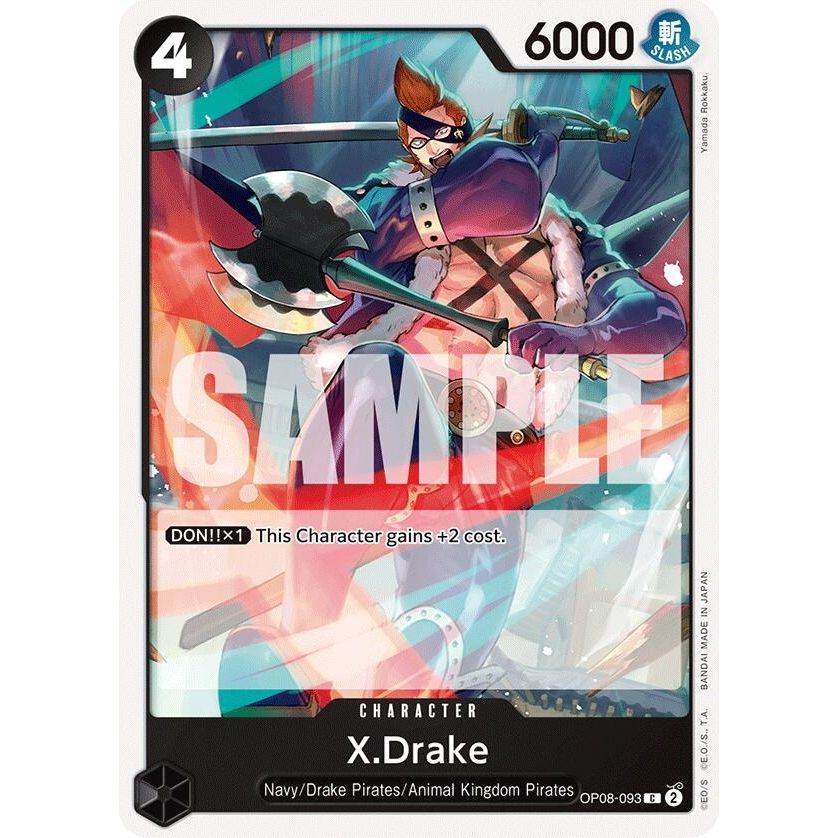 Image for X.Drake (OP08-093) (OP08) - One Piece Card Game