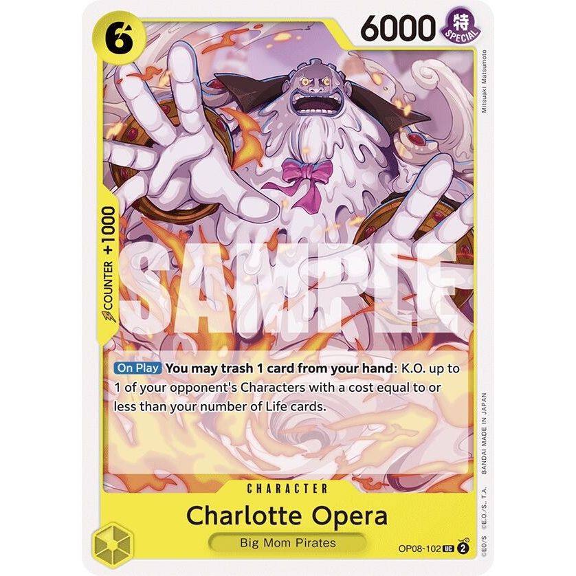 Image for Charlotte Opera (OP08-102) (OP08) - One Piece Card Game