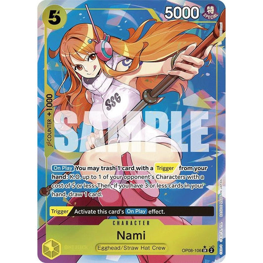 Image for Nami (Parallel) (OP08-106) (OP08) - One Piece Card Game