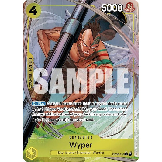 Image for Wyper (Parallel) (OP08-110) (OP08) - One Piece Card Game