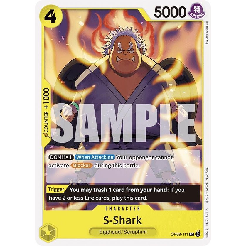 Image for S-Shark (OP08-111) (OP08) - One Piece Card Game