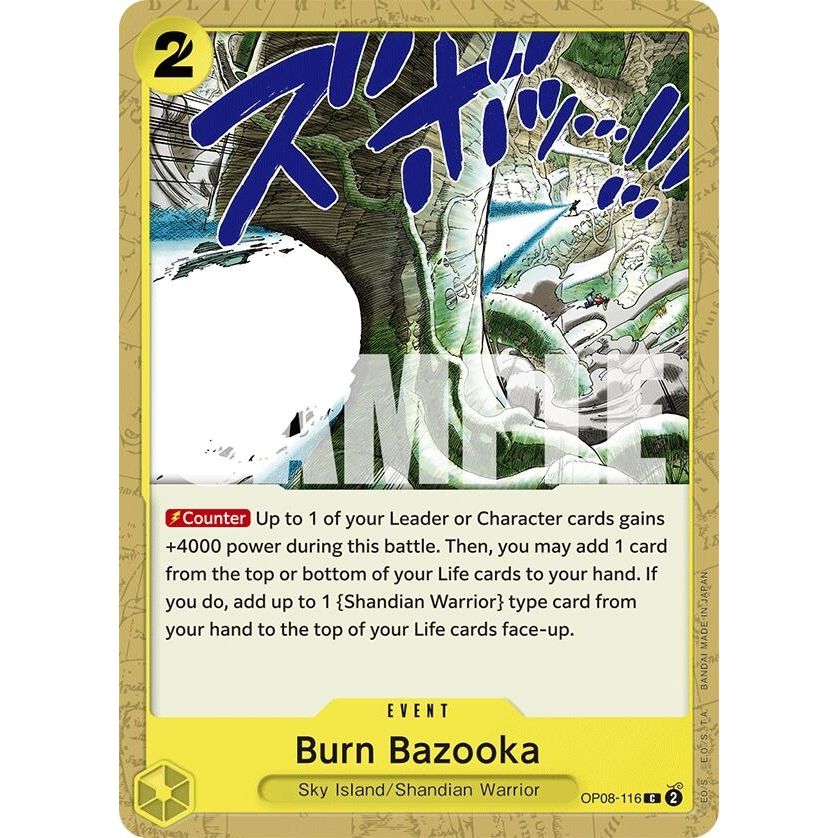 Image for Burn Bazooka (OP08-116) (OP08) - One Piece Card Game