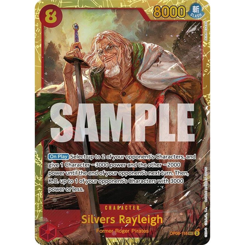 Image for Silvers Rayleigh (OP08-118) (OP08) - One Piece Card Game