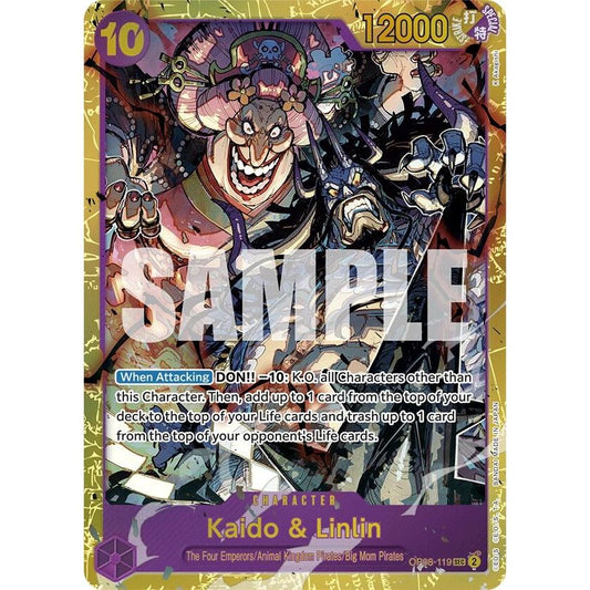 Image for Kaido & Linlin (OP08-119) (OP08) - One Piece Card Game