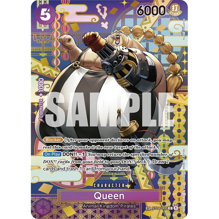 Image for Queen (SP) (ST04-005) (OP08) - One Piece Card Game