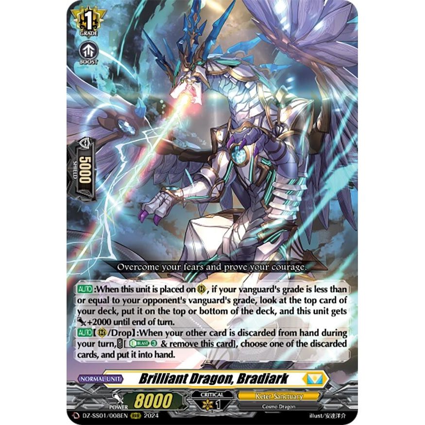 Image for Brilliant Dragon, Bradiark (DZ-SS01/008EN) (DZ-SS01) - Cardfight Vanguard