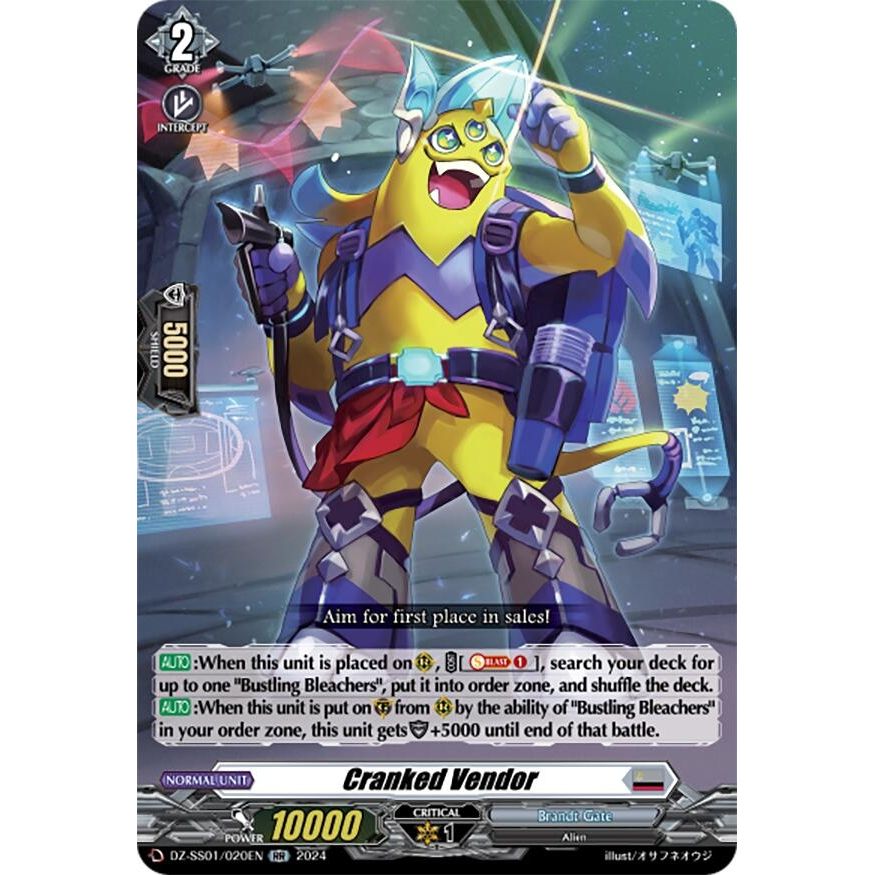 Image for Cranked Vendor (DZ-SS01/020EN) (DZ-SS01) - Cardfight Vanguard