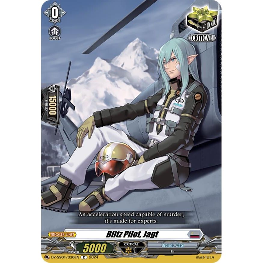 Image for Blitz Pilot, Jagt (DZ-SS01/036EN) (DZ-SS01) - Cardfight Vanguard