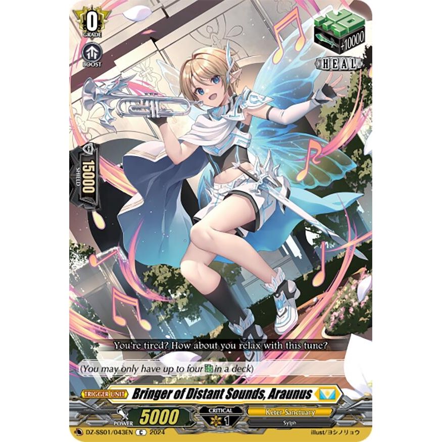 Image for Bringer of Distant Sounds, Araunus (DZ-SS01/043EN) (DZ-SS01) - Cardfight Vanguard