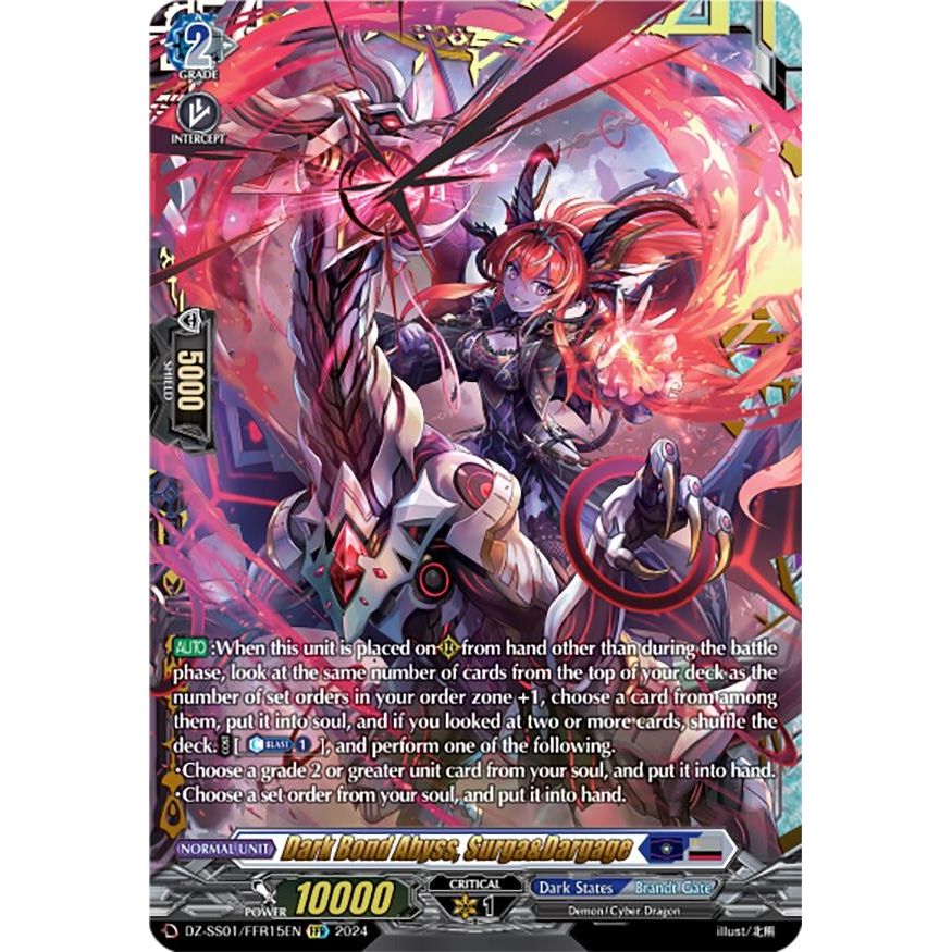 Image for Dark Bond Abyss, Surga&Dargage (FFR) (DZ-SS01/FFR15EN) (DZ-SS01) - Cardfight Vanguard