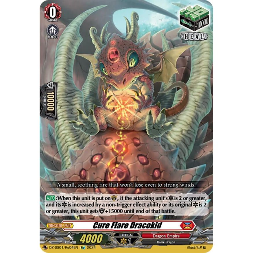 Image for Cure Flare Dracokid (DZ-SS01/Re04EN) (DZ-SS01) - Cardfight Vanguard