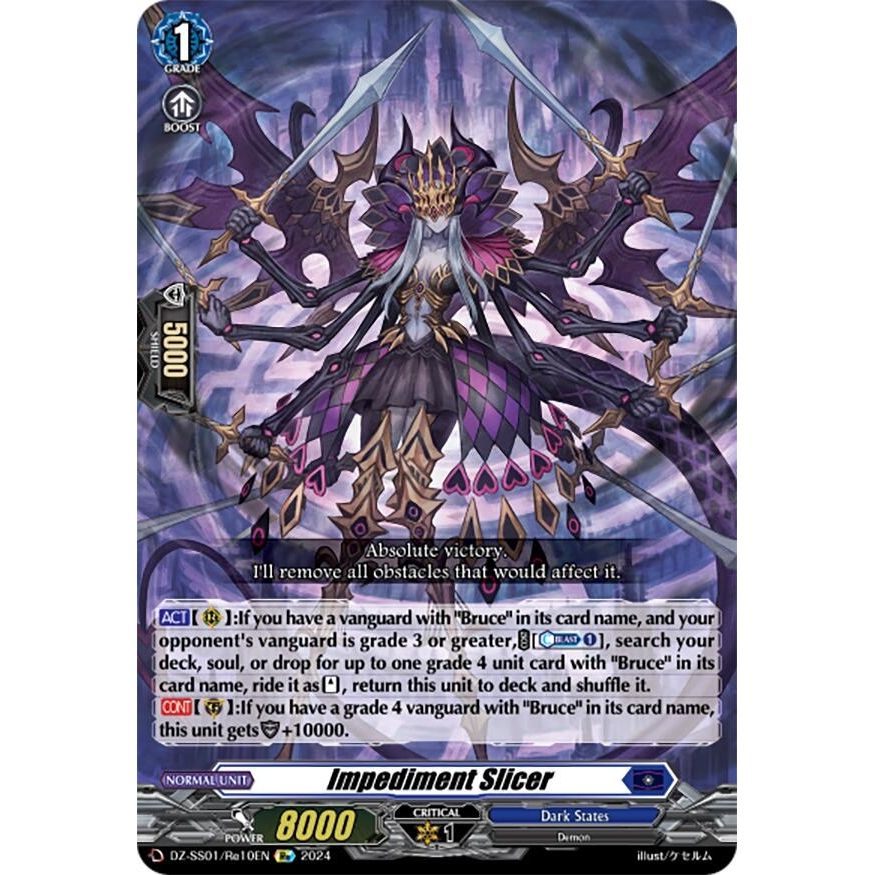 Image for Impediment Slicer (DZ-SS01/Re10EN) (DZ-SS01) - Cardfight Vanguard