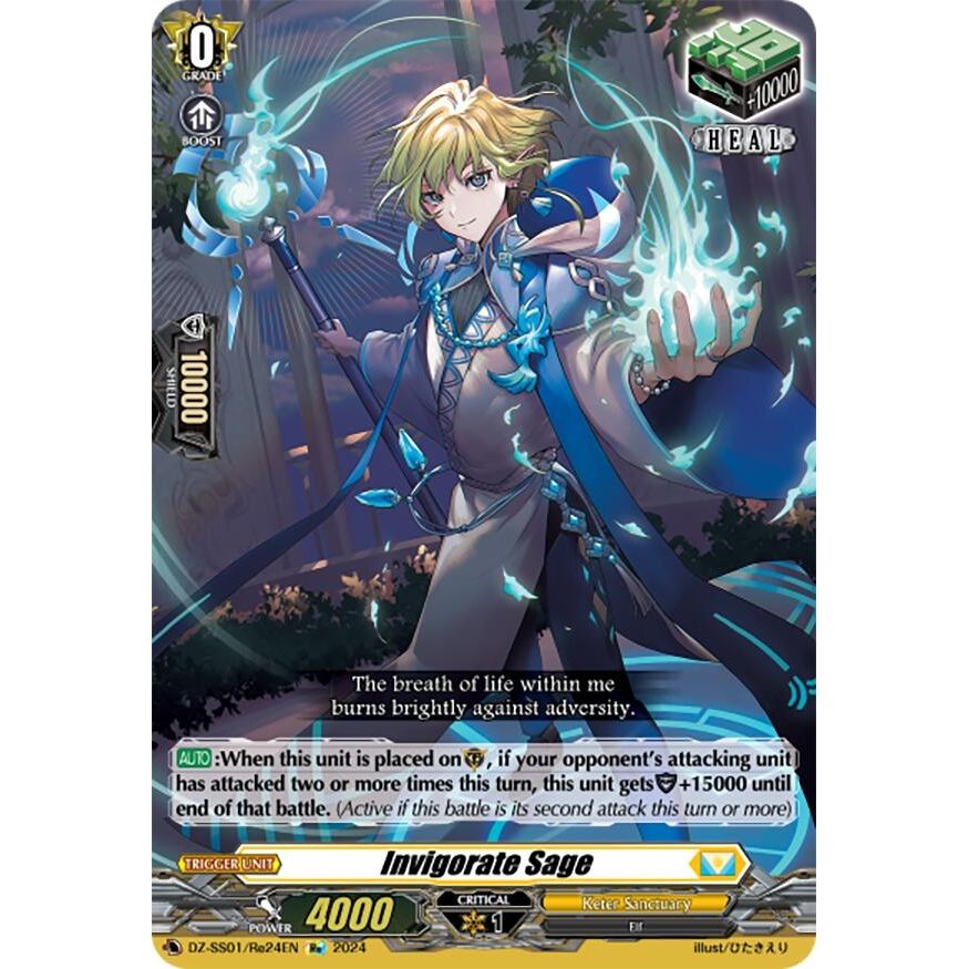 Image for Invigorate Sage (DZ-SS01/Re24EN) (DZ-SS01) - Cardfight Vanguard