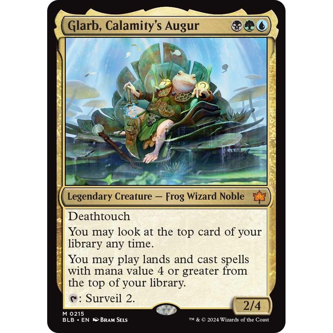 Image for Glarb, Calamity's Augur (215) (BLB) - Magic: The Gathering