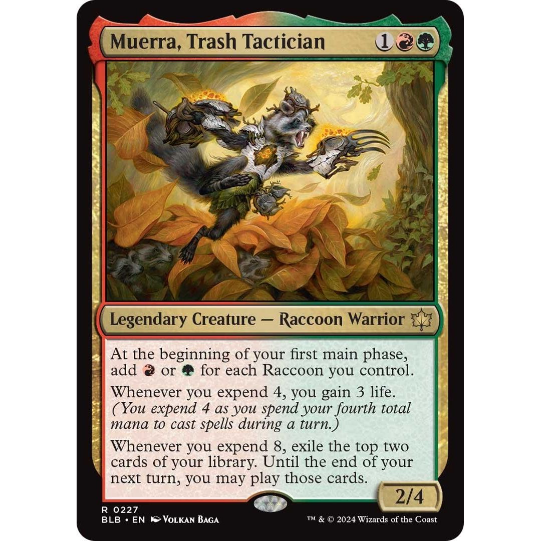 Image for Muerra, Trash Tactician (227) (BLB) - Magic: The Gathering