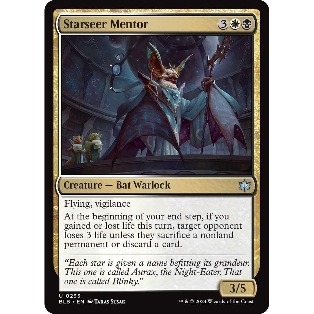 Image for Starseer Mentor (233) (BLB) - Magic: The Gathering