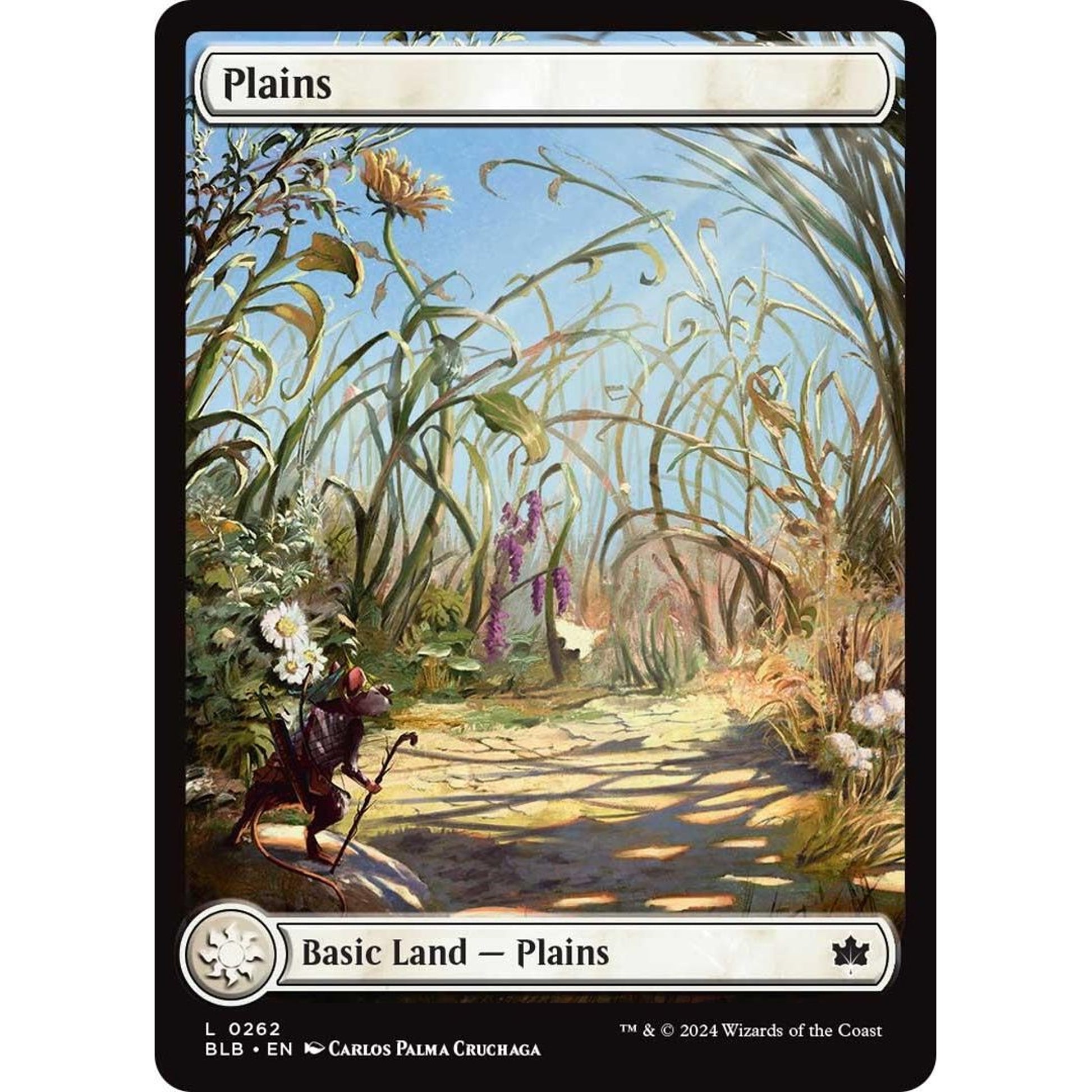 Image for Plains (0262) (262) (BLB) - Magic: The Gathering