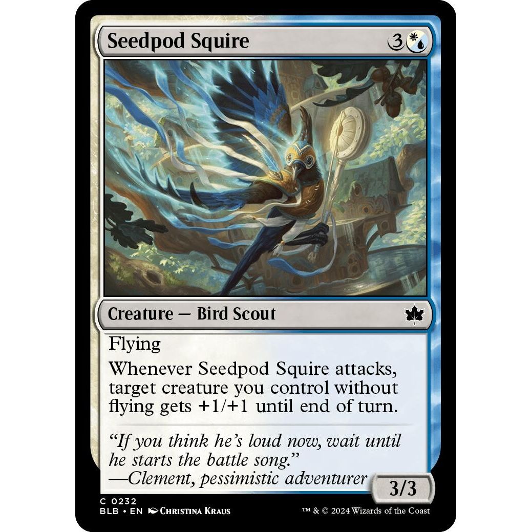 Image for Seedpod Squire (232) (BLB) - Magic: The Gathering